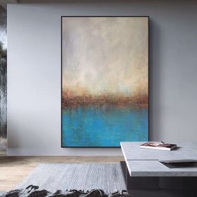 100% Hand Painted Abstract Oil Painting Wall Art Bright Color Style Picture Modern On Canvas Decor For Living Room No Frame (size: 150X220cm)