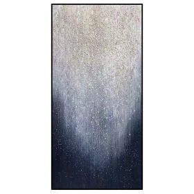 Large Size Hand Painted Oil Painting On Canvas Stars Shine Modern Home Decor Abstract Wall Art Picture For Living Room Gift (size: 75x150cm)