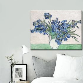 The Palette Large Size Flower Oil Painting Handmade Canvas Creative Painting on Canvas Pictures Painting White Flower Painting (size: 90X120cm)