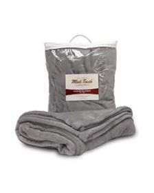 Liberty Bags 8721 Mink Touch Luxury Blanket (Color: BURGUNDY, size: OS)