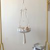 Cat Hammock Vintage Macrame Hanging Cat Beds Tassel Baskets