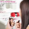 Mirror Digital Alarm Clock LED V5.0 Wireless Speaker Clock with FM Radio