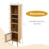 Freestanding 4-Tier 54" Tall Bookcase