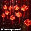 Chinese New Year Led String Lamp Traditional Chinese Knot Red Lantern LED String Light Plug 2023 New Year Decorative Garland