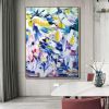 Hand Oil Pianting Abstract painting Original painting Hand painted canvas art Wall Art painting Custom oil painting Abstract art Home Hallway Hall Dec