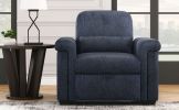 3 in 1 Convertible Sleeper Chair Sofa Bed Pull Out Couch Adjustable Chair with Pillow, Adjust Backrest into a Sofa, Lounger Chair
