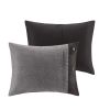 7 Piece Faux Suede Comforter Set