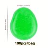 100pcs/bag Glow In The Dark Stones, Glow Rocks Decor Pebbles Stones For Fish Tank, Aquarium Decoration Suitable For All Kinds Of Landscaping
