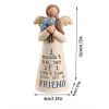 Sisters And Friends Sculpture Decorative Ornaments; Celebrating And Commemorating Friendship; Resin Crafts