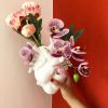 Vase In The Shape Of Human Heart; Home Decoration; Desktop Art Craft Ornament; Exquisite And High-end Indoor Vase; Organ Design Flower Container
