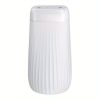 1pc Air Humidifier Aromatherapy Diffuser With Double Nozzle; USB Ultrasonic Essential Oil Nebulization Mist Maker With LED Night Light For Car; Home