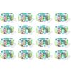 16 Pack Led Fairy Lights Battery Operated String Lights Waterproof Silver Wire 7 Feet 20 Led Firefly Starry Moon Lights For DIY Wedding Party Bedroom