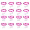 16 Pack Led Fairy Lights Battery Operated String Lights Waterproof Silver Wire 7 Feet 20 Led Firefly Starry Moon Lights For DIY Wedding Party Bedroom