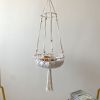 Cat Hammock Vintage Macrame Hanging Cat Beds Tassel Baskets