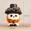 1pc,Vintage Style Doll Cone Incense Burner - Smoke Coming Out of Eyes and Corners of Mouth - Perfect for Yoga Room, Halloween Theme Party Decor