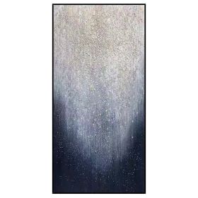 Large Size Hand Painted Oil Painting On Canvas Stars Shine Modern Home Decor Abstract Wall Art Picture For Living Room Gift (size: 90X120cm)