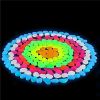 100pcs/bag Glow In The Dark Stones, Glow Rocks Decor Pebbles Stones For Fish Tank, Aquarium Decoration Suitable For All Kinds Of Landscaping