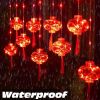 Chinese New Year Led String Lamp Traditional Chinese Knot Red Lantern LED String Light Plug 2023 New Year Decorative Garland