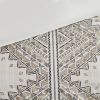4 Piece Printed Comforter Set with Throw Pillow