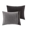 7 Piece Faux Suede Comforter Set